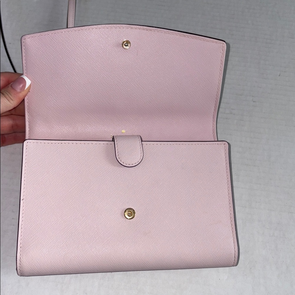 Kate Spade Light Pink Crossbody Bag Wallet - Picture 8 of 15